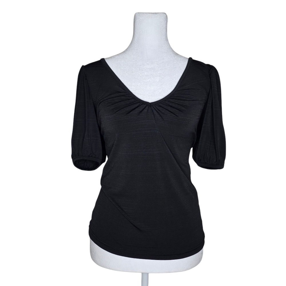 Y2K I.N. San Francisco Black Top Vintage Size Small Open Back